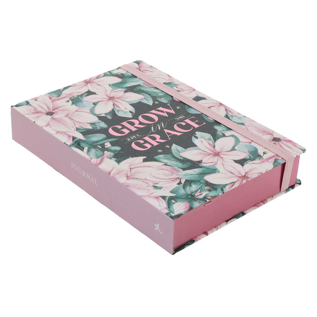 Grow in Grace Hardcover Journal with Elastic Closure