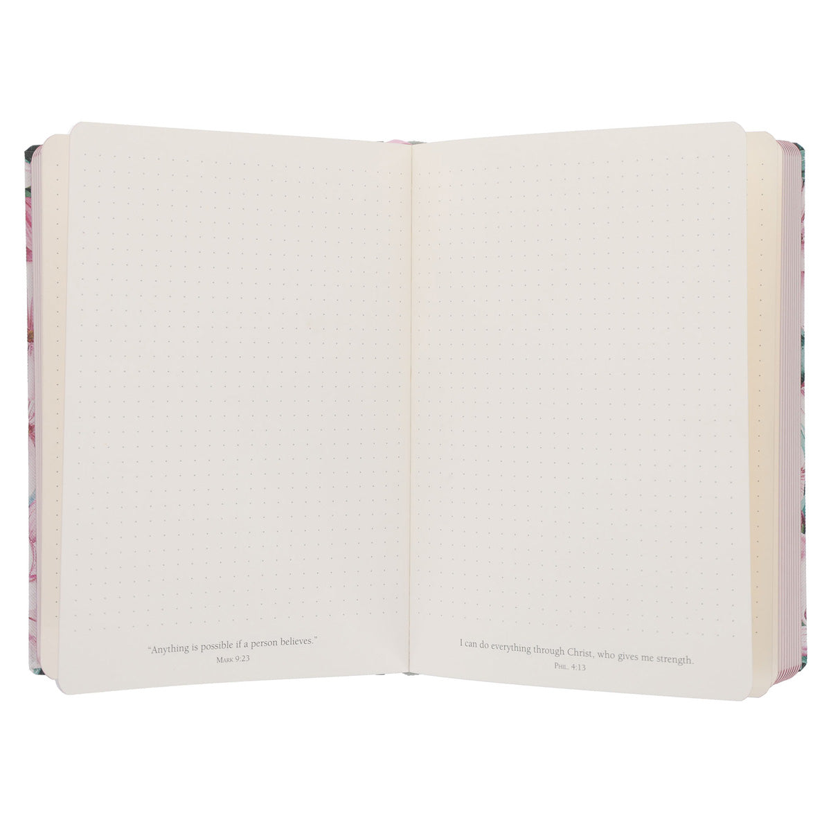 Grow in Grace Hardcover Journal with Elastic Closure