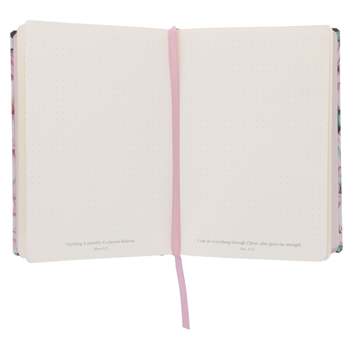 Grow in Grace Hardcover Journal with Elastic Closure