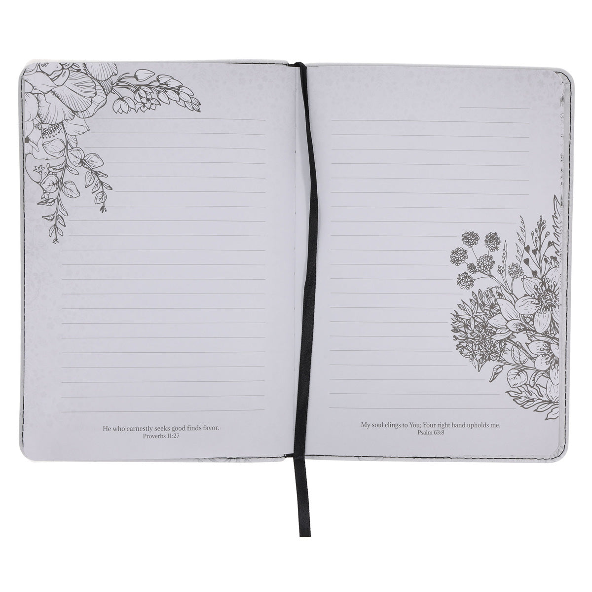 Give Thanks to the Lord for He Is Good Faux Leather Creative Journal