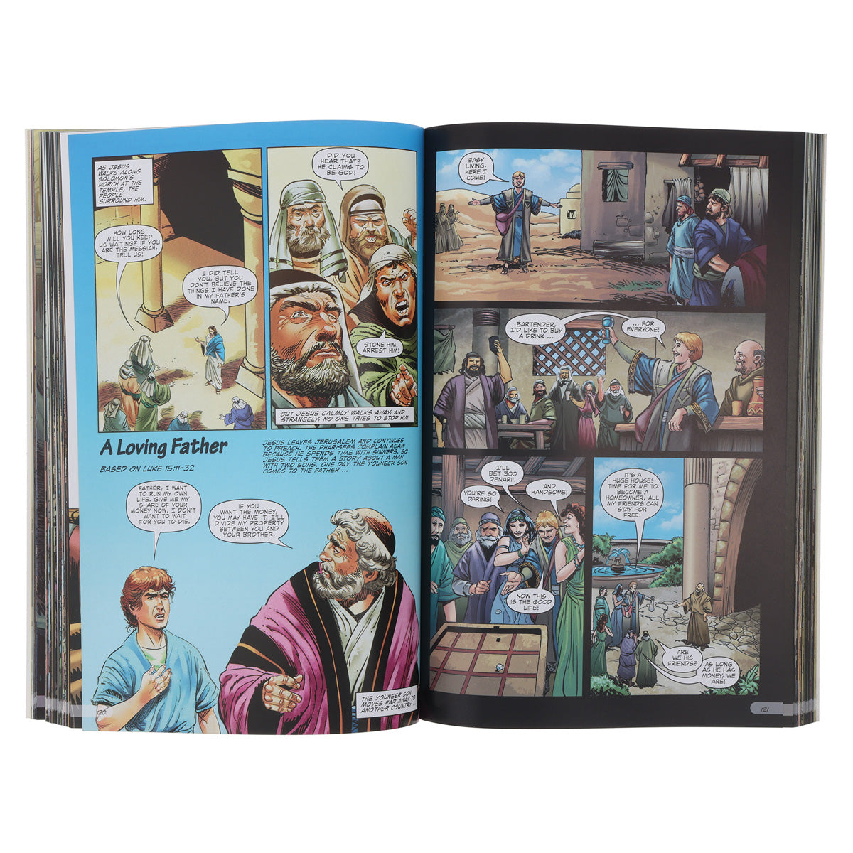 The Action Bible New Testament (Paperback)