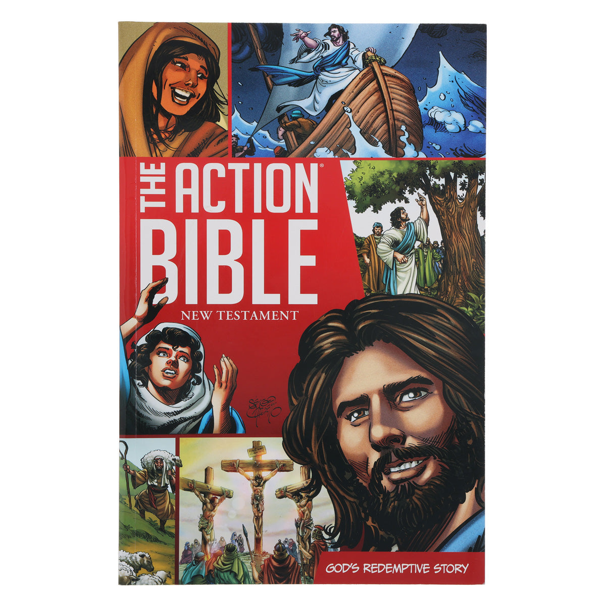 The Action Bible New Testament (Paperback)
