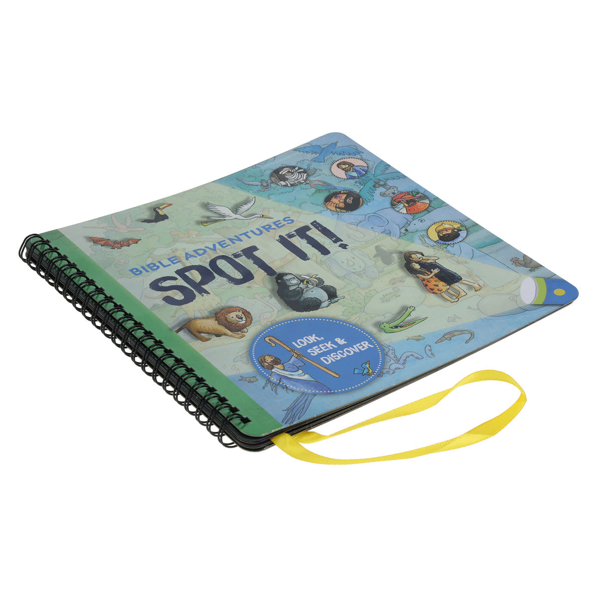 Bible Adventures: Spot It (Spiral-Bound)