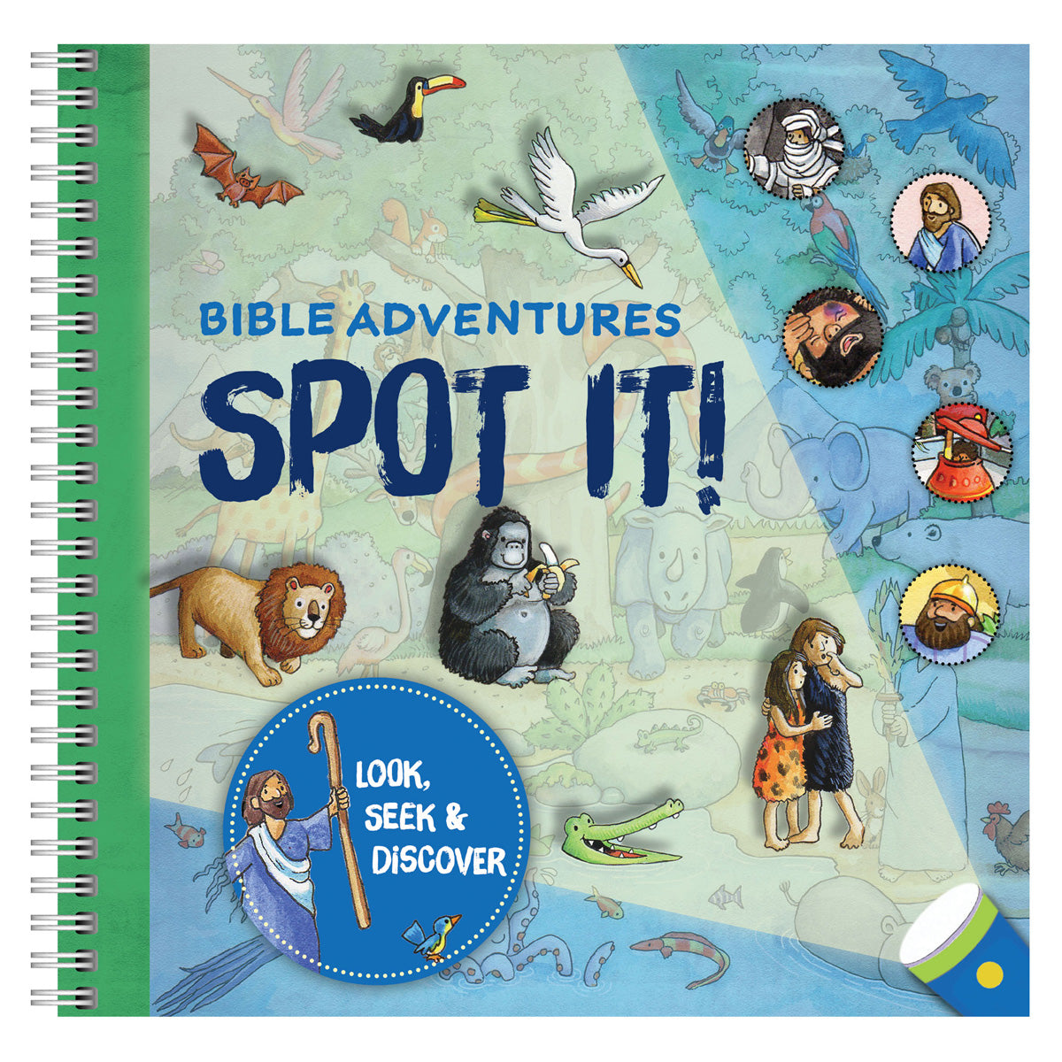 Bible Adventures: Spot It (Spiral-Bound)