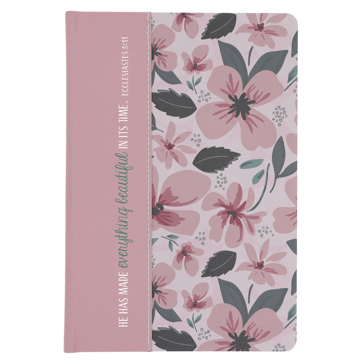 He Has Made Everything Beautiful Hardcover Journal with Genuine Leather Spine