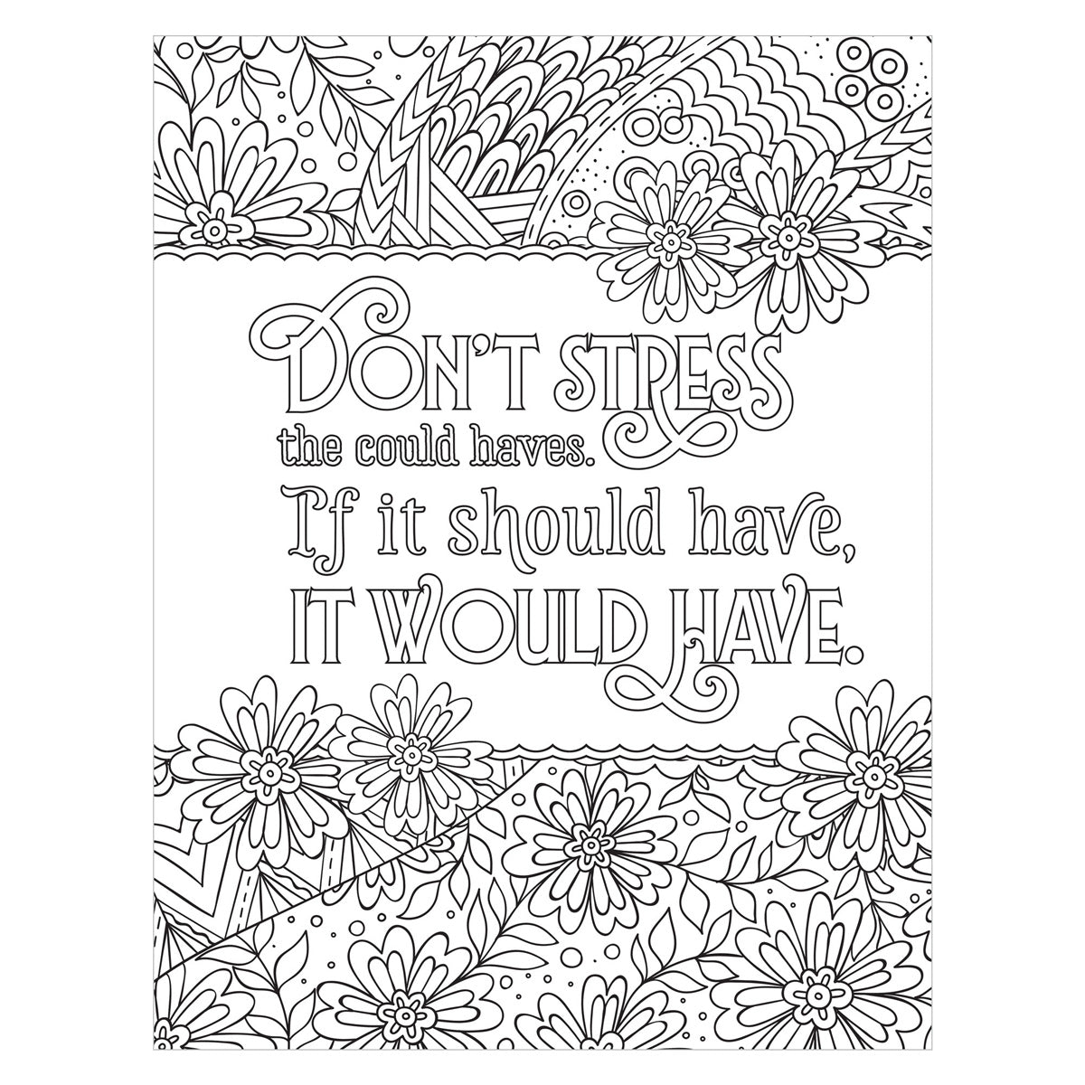 Positive Mind, Positive Vibes Coloring Book (Paperback)