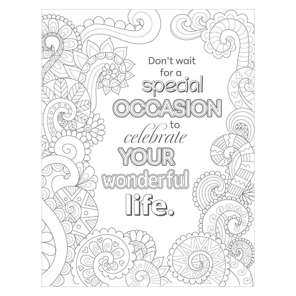Do What Makes Your Soul Happy Coloring Book (Paperback)