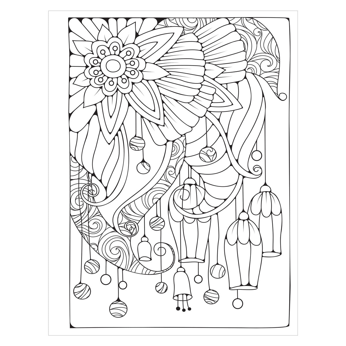 Color Your Way to Calm Coloring Book (Paperback)