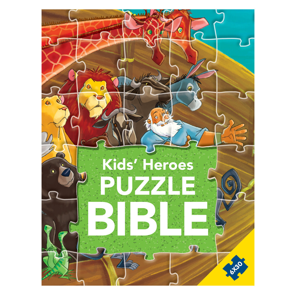 Kids' Heroes Puzzle Bible - Kids Puzzle Bibles (Hardcover)