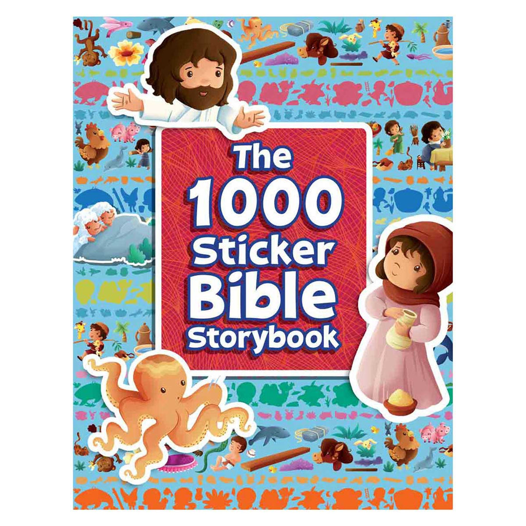 The 1000 Sticker Bible Storybook (Paperback)