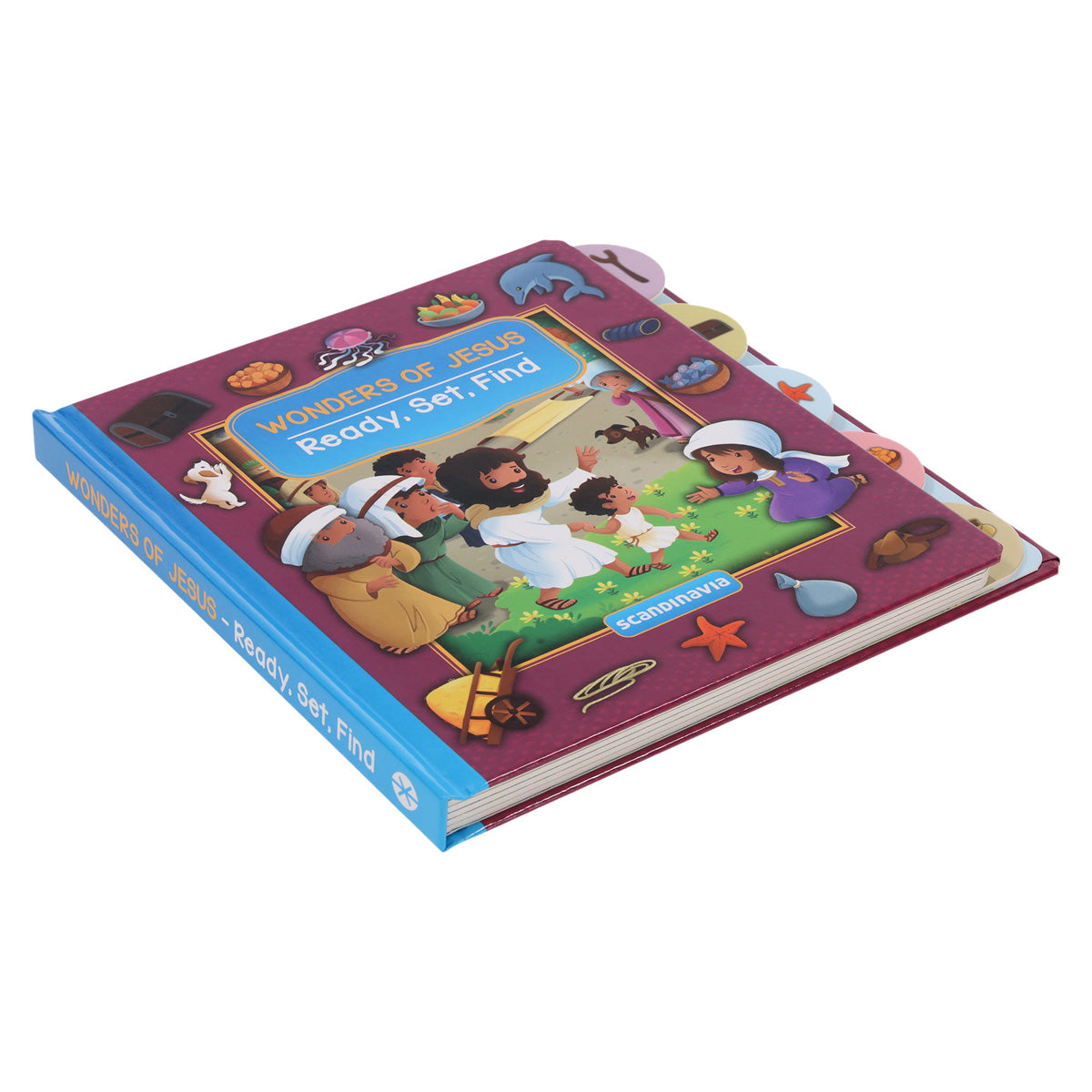 Wonders of Jesus - Ready, Set, Find (Board Book)