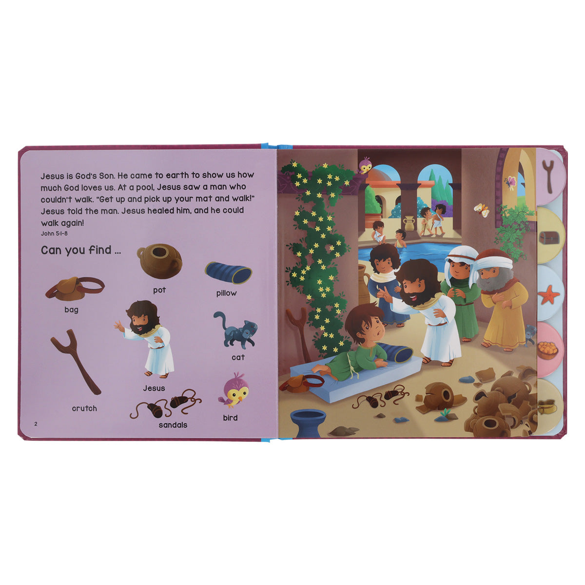 Wonders of Jesus - Ready, Set, Find (Board Book)