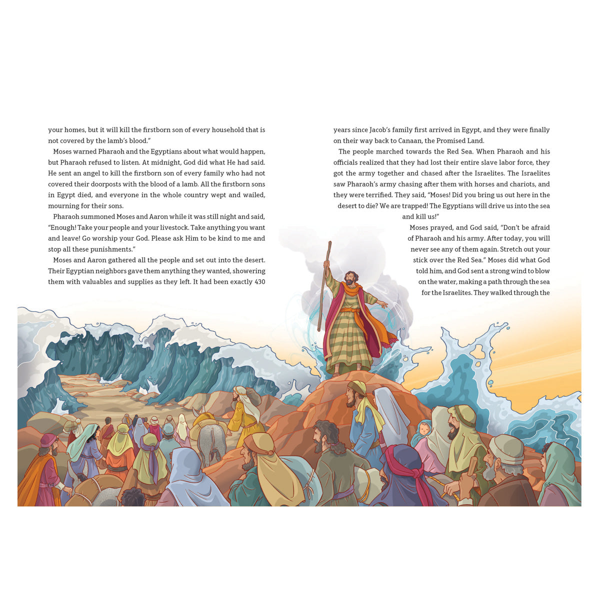 The Junior Bible: Illustrated and Retold for Young Readers (Hardcover)