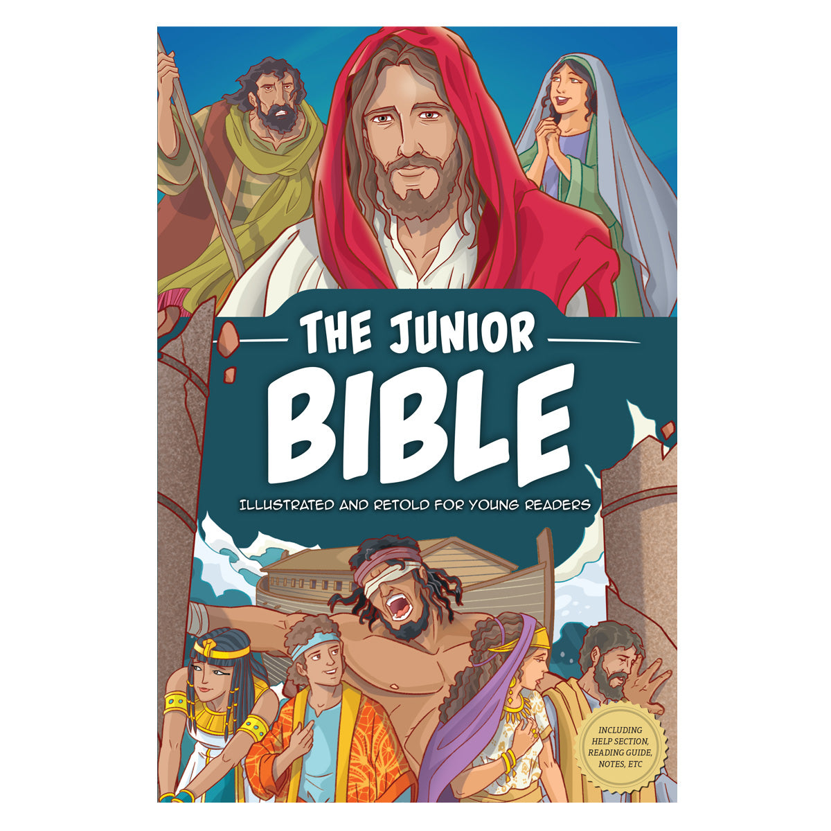 The Junior Bible: Illustrated and Retold for Young Readers (Hardcover)