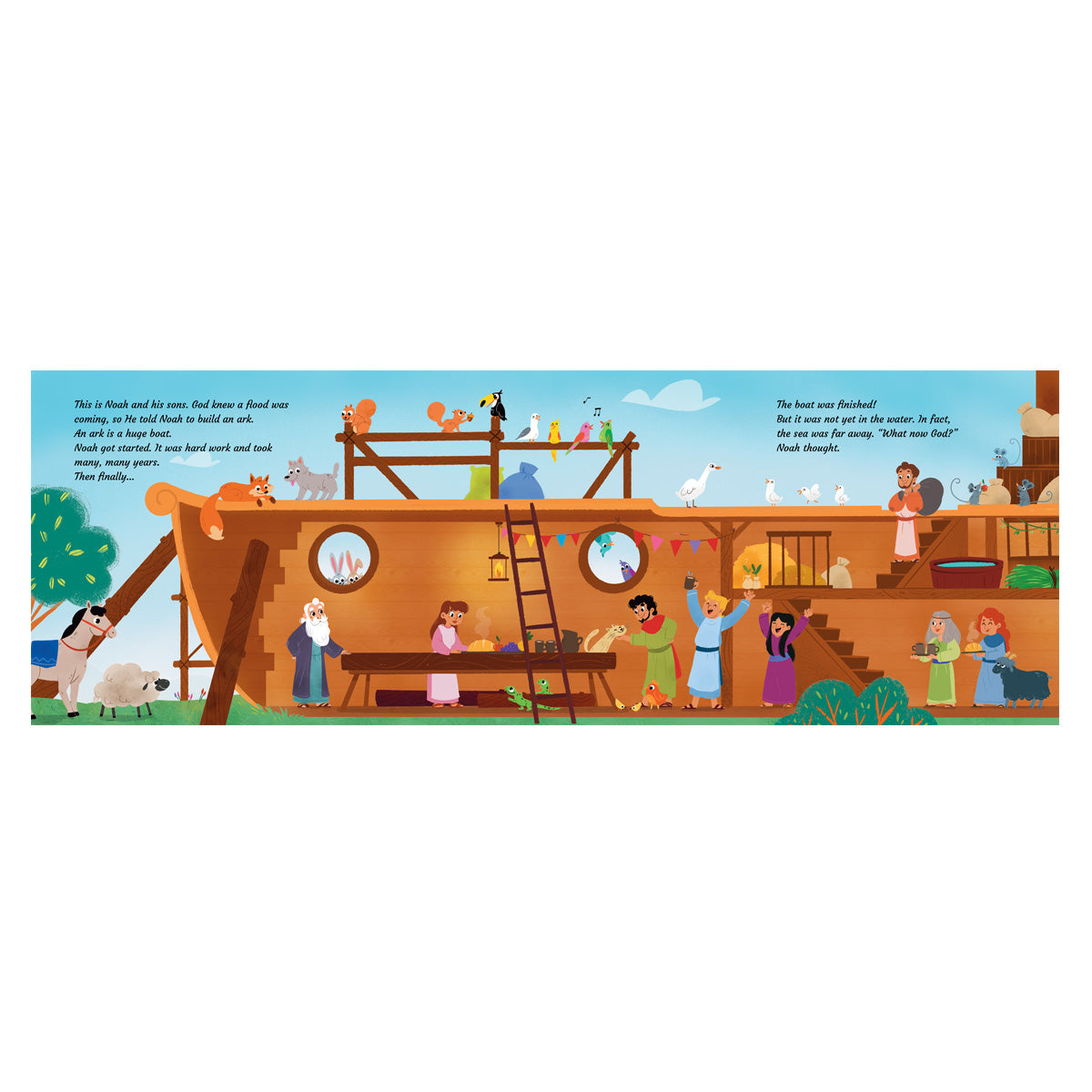 Noah's Ark - My Unfold Bible (Board Book)
