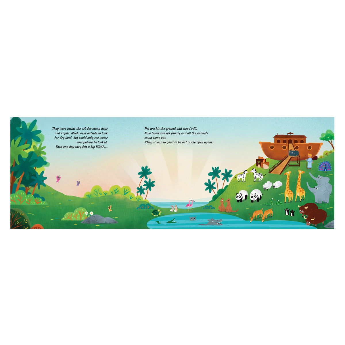 Noah's Ark - My Unfold Bible (Board Book)