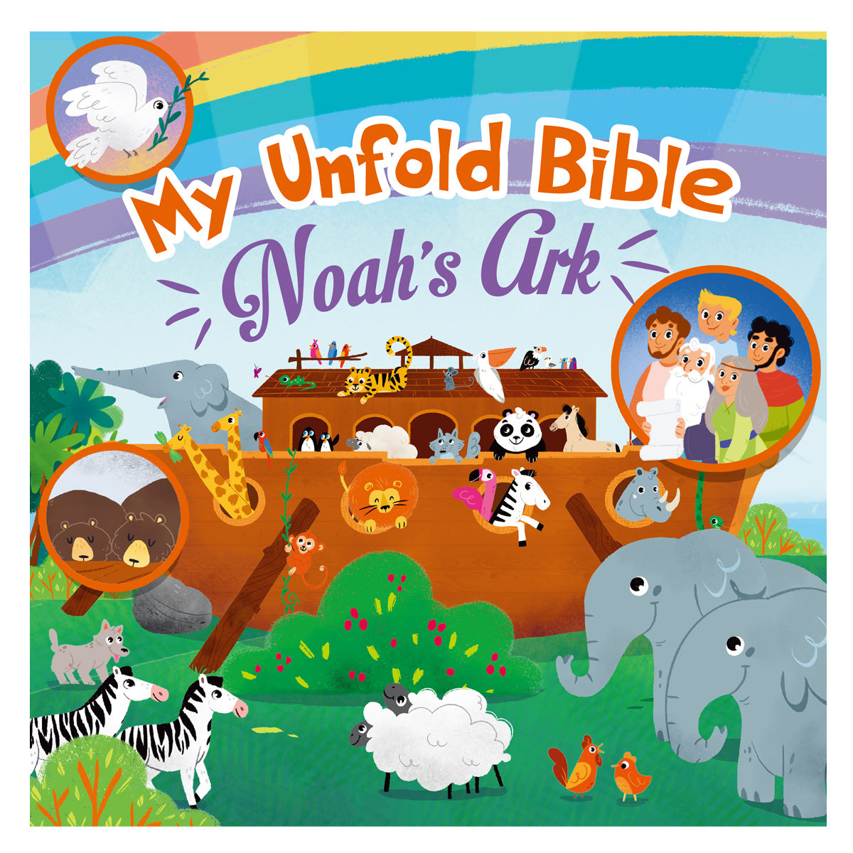 Noah's Ark - My Unfold Bible (Board Book)