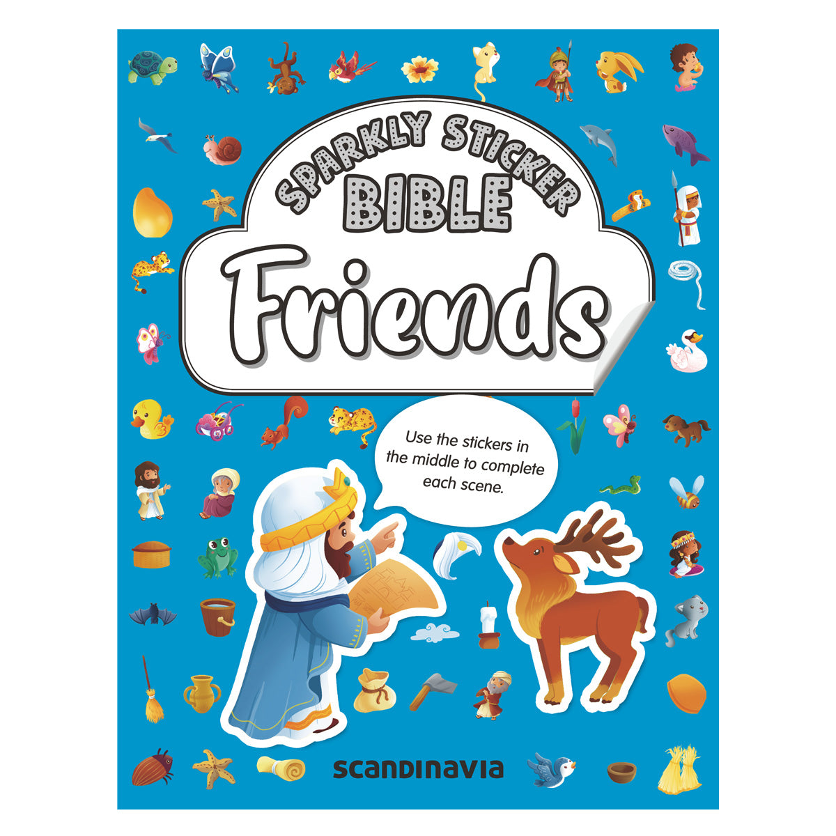 Friends - Sparkly Sticker Bible (Paperback)