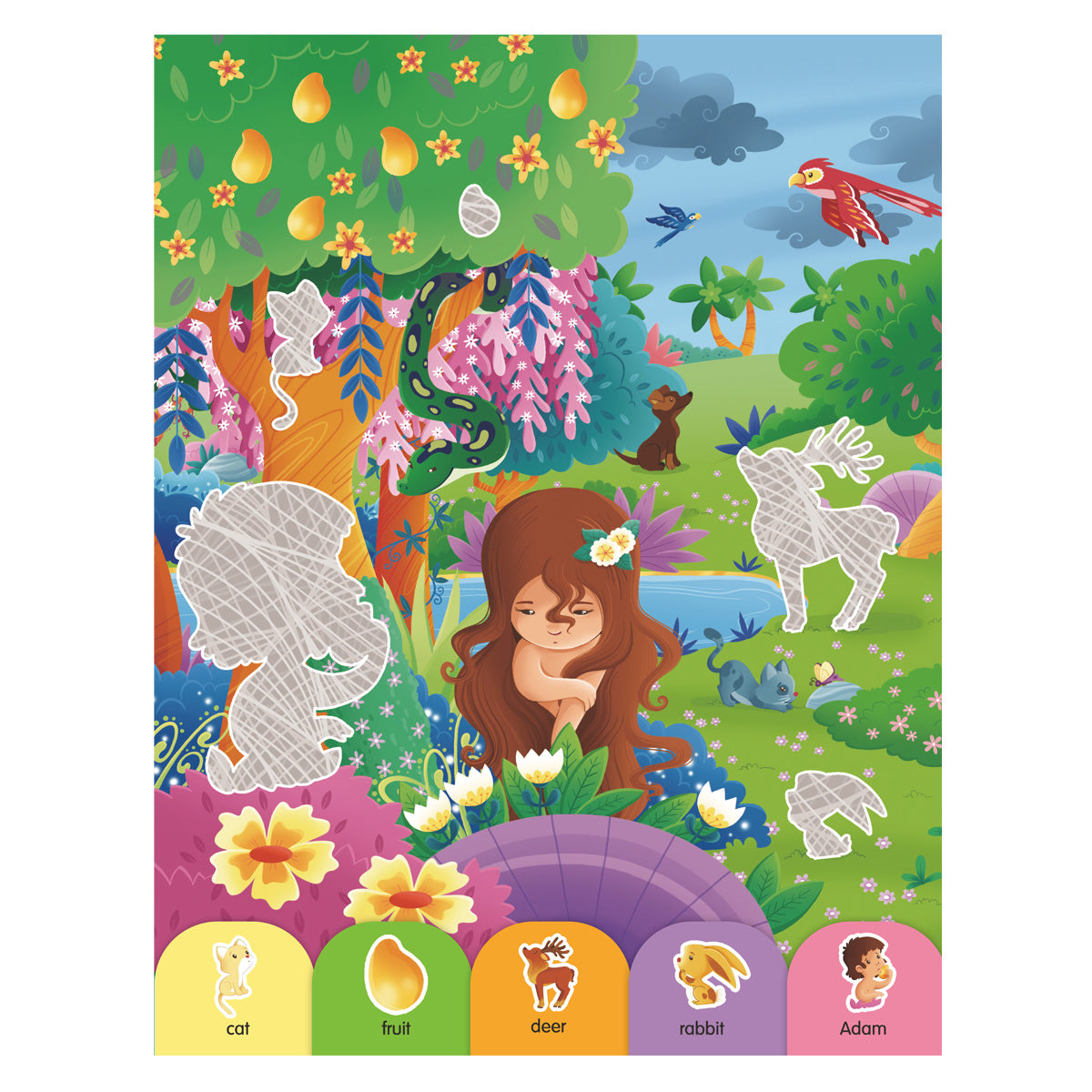 Friends - Sparkly Sticker Bible (Paperback)