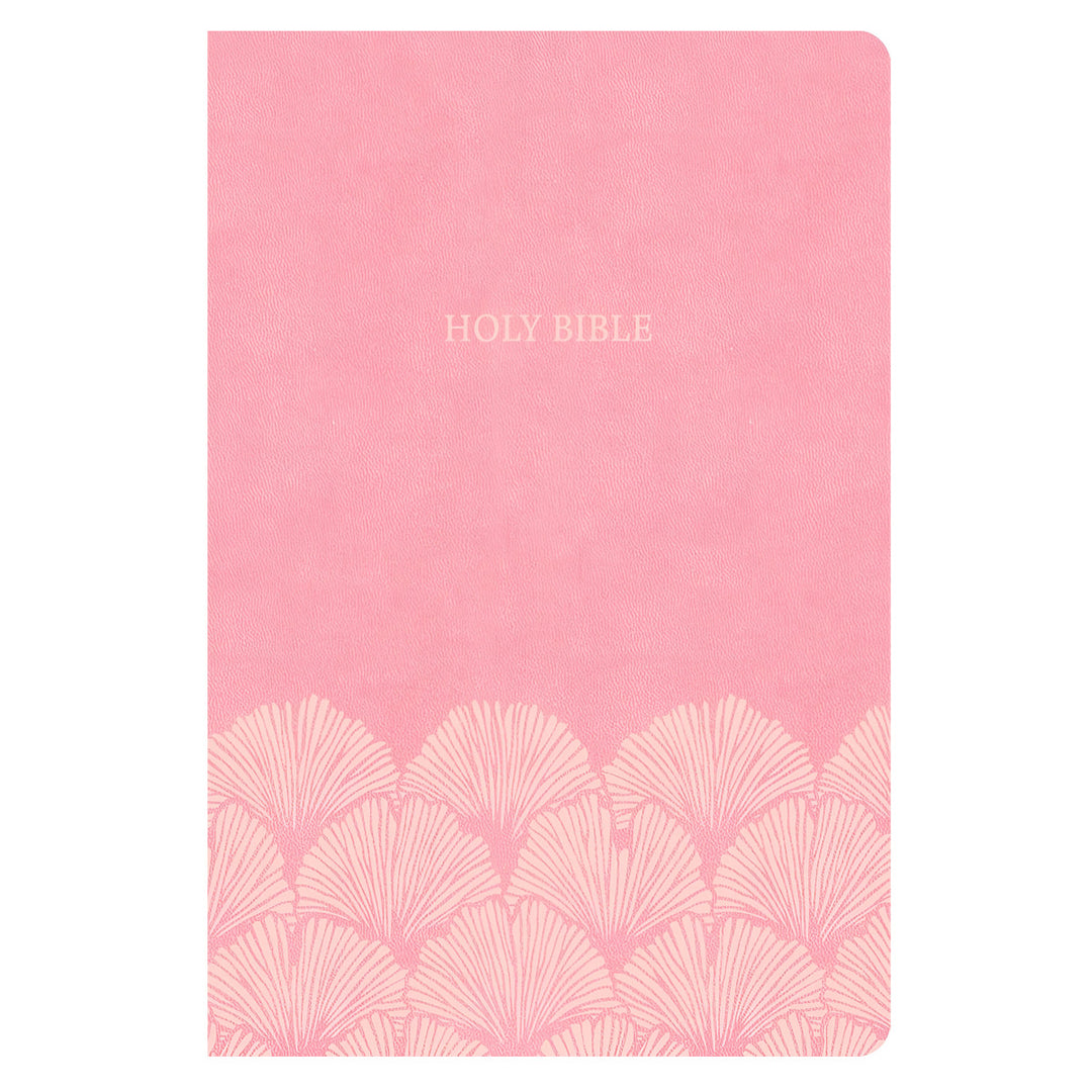 NASB Soft Pink Imitation Leather Value Edition Thinline Bible Large Print
