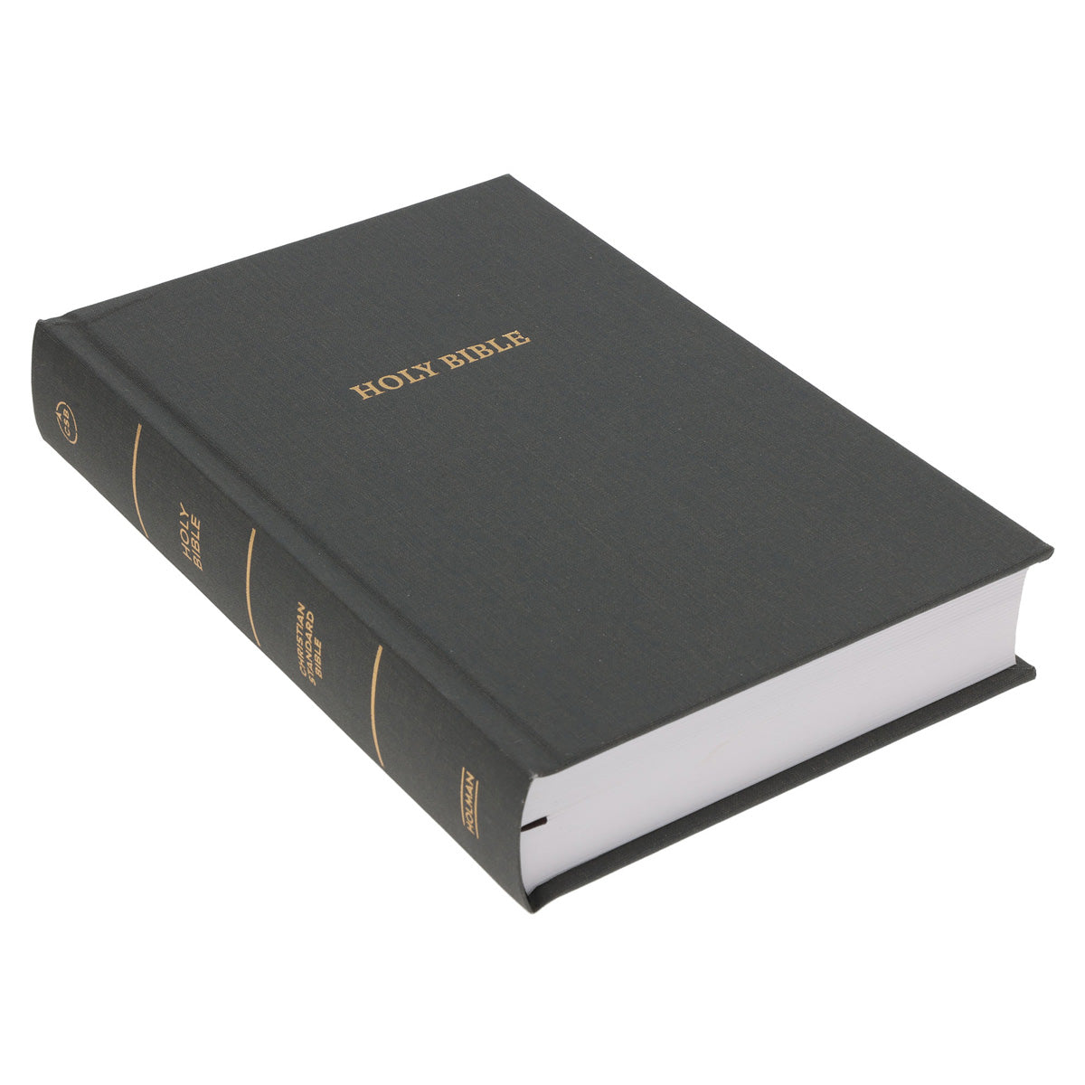 CSB Charcoal Hardcover Grace Dyslexia Friendly Bible Large Print