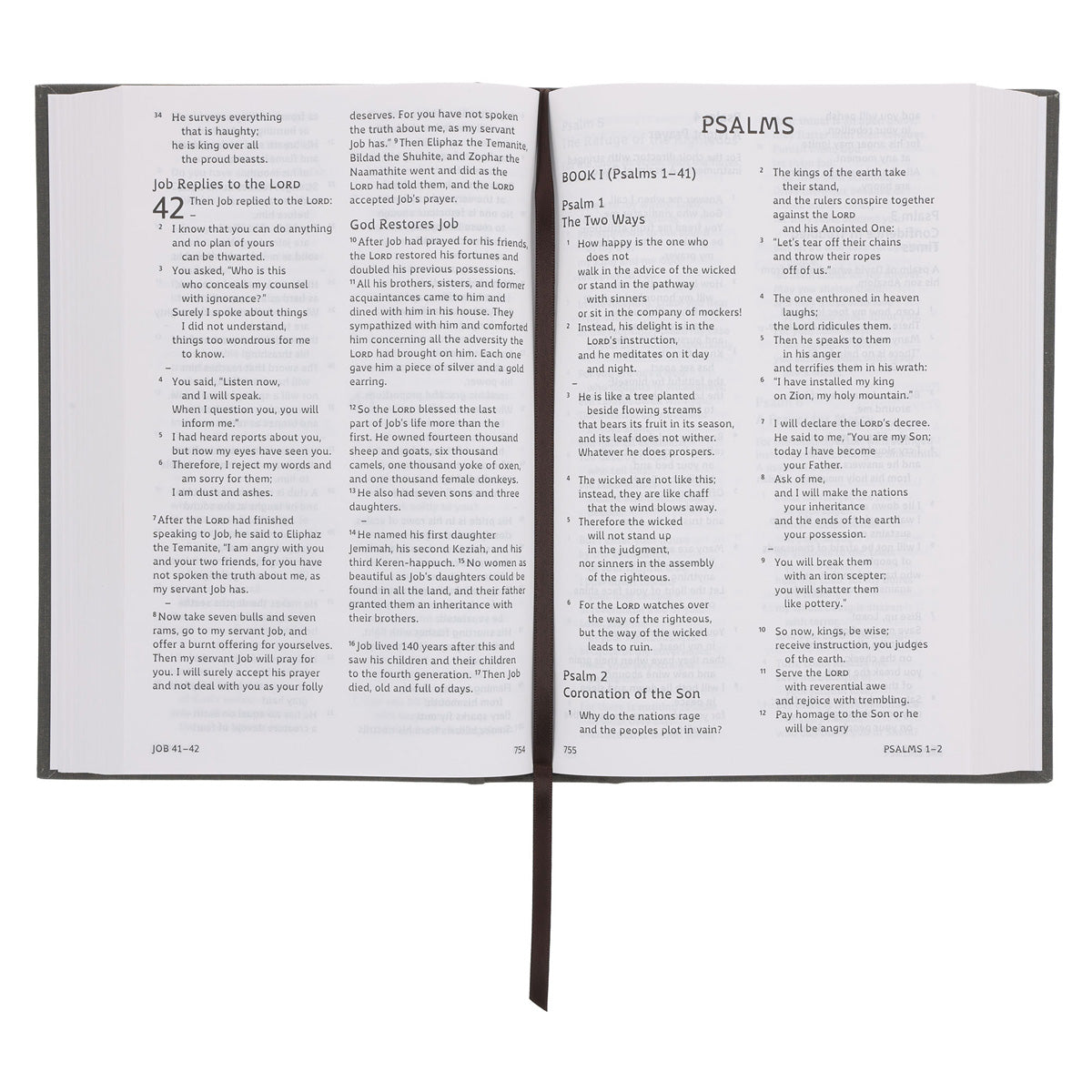 CSB Charcoal Hardcover Grace Dyslexia Friendly Bible Large Print
