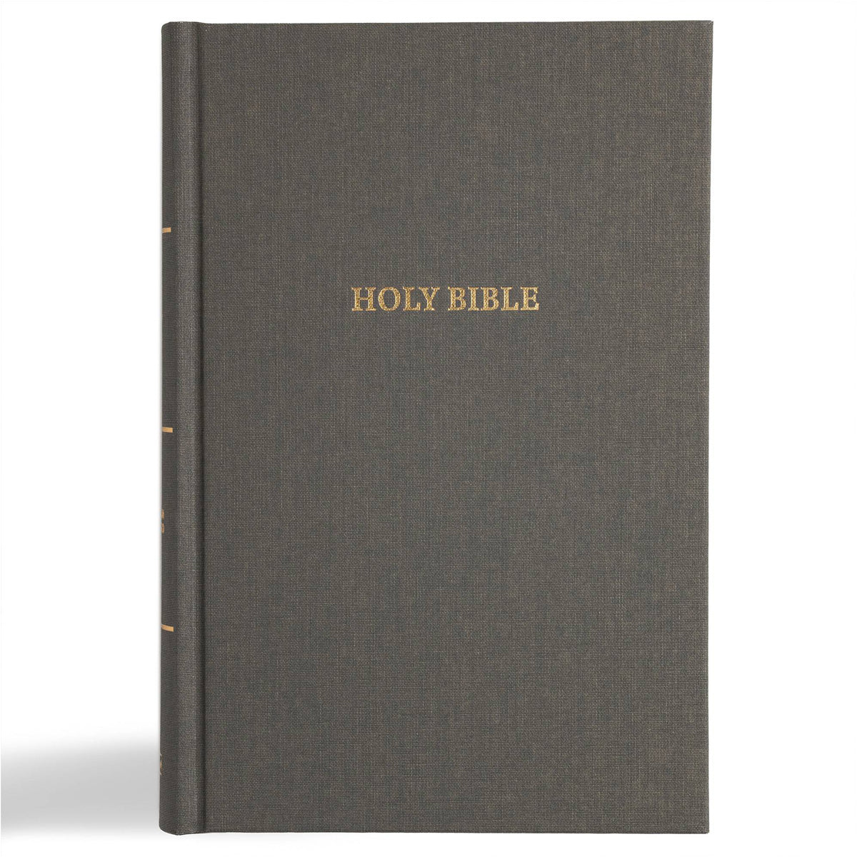 CSB Charcoal Hardcover Grace Dyslexia Friendly Bible Large Print