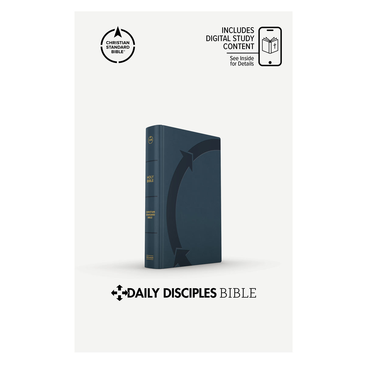 CSB Blue Imitation Leather Daily Disciples Bible