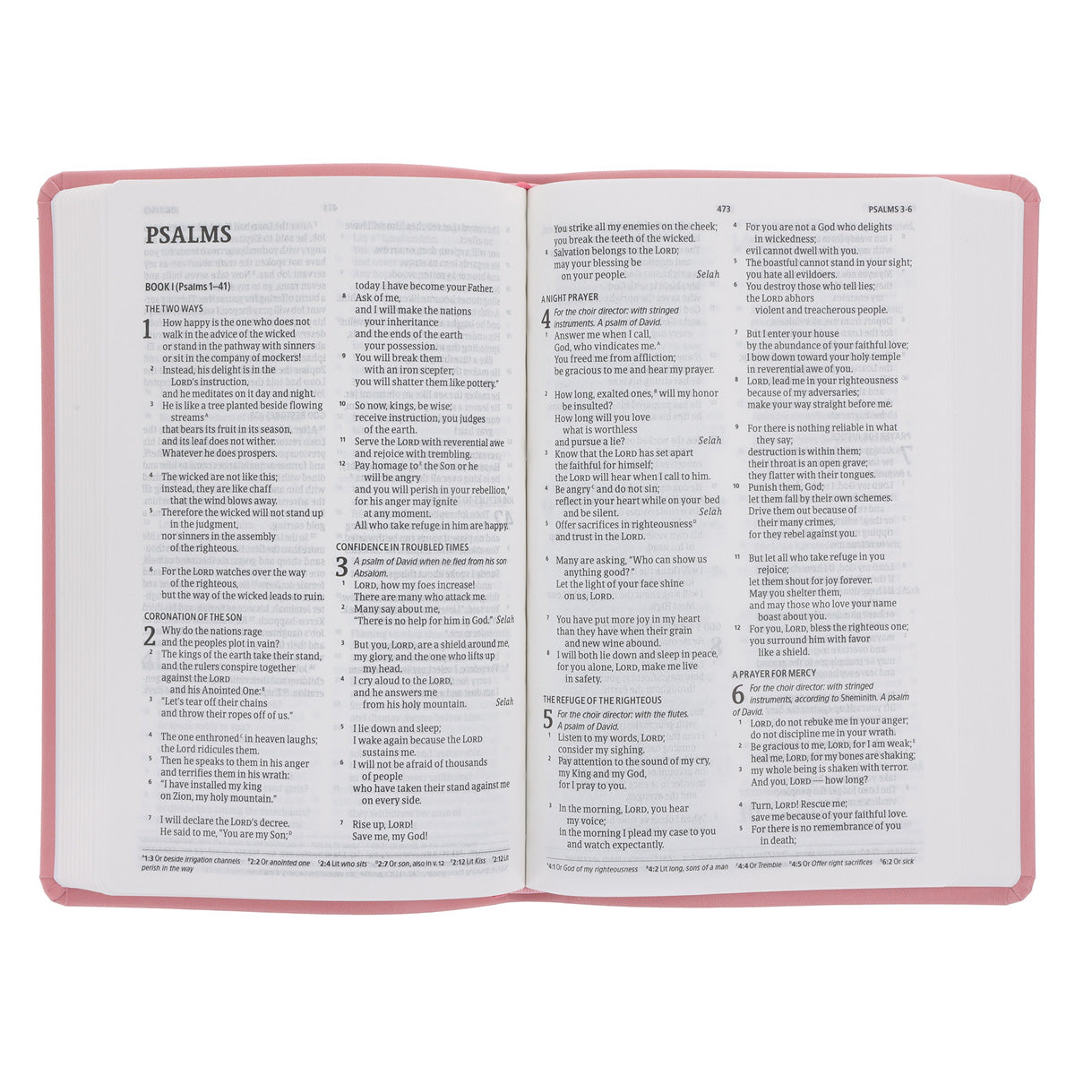 CSB Pink Imitation Leather Standard Bible