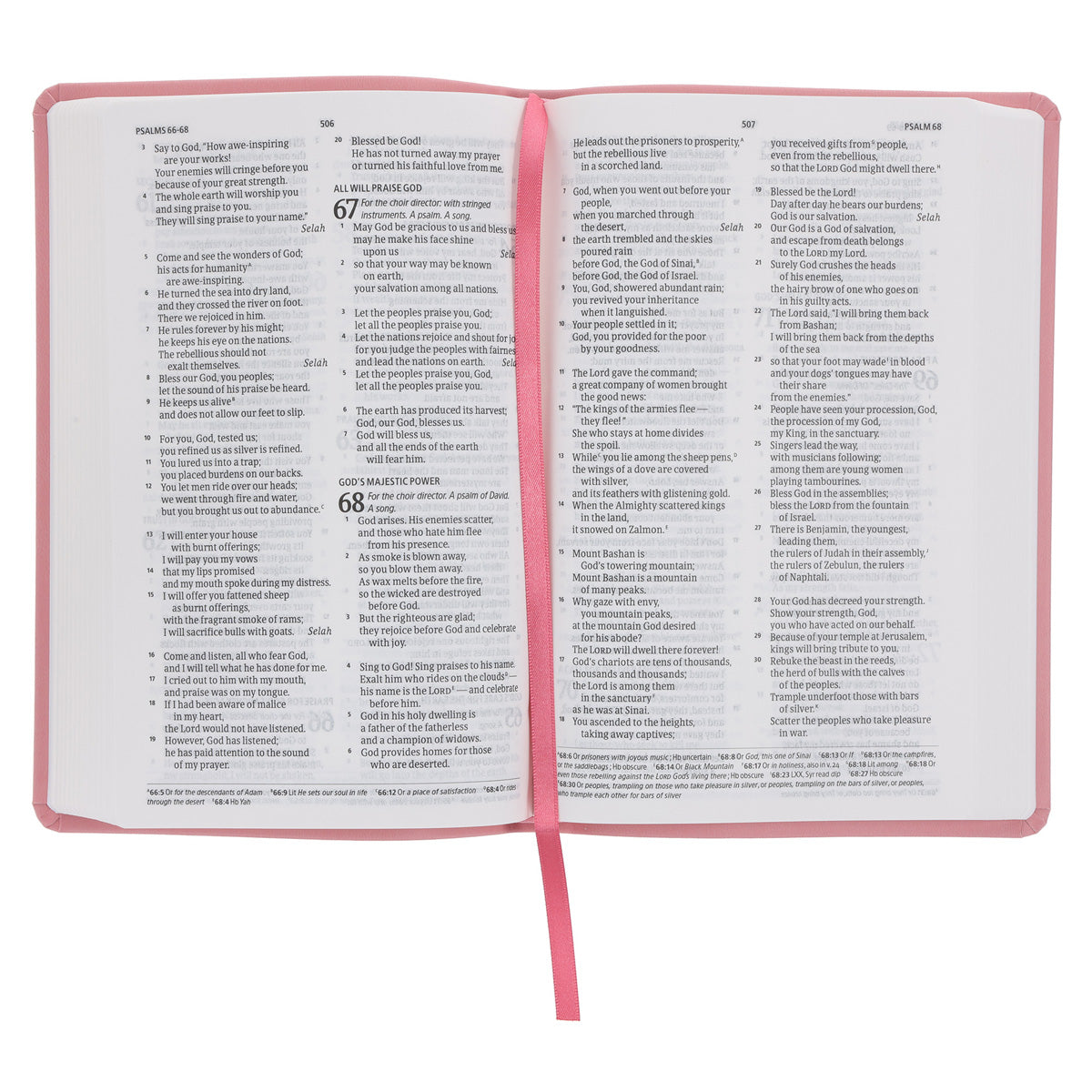 CSB Pink Imitation Leather Standard Bible