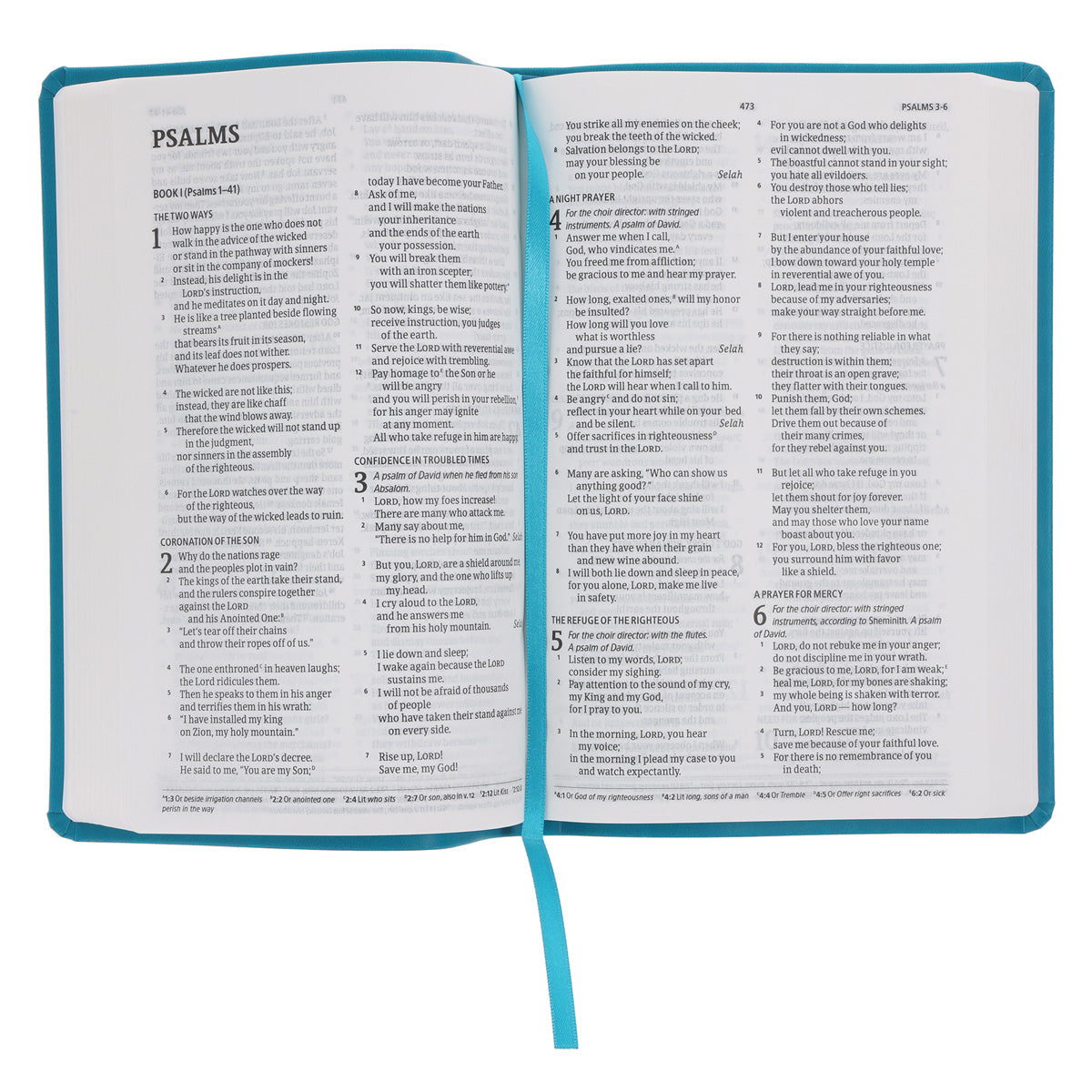 CSB Teal Imitation Leather Standard Bible