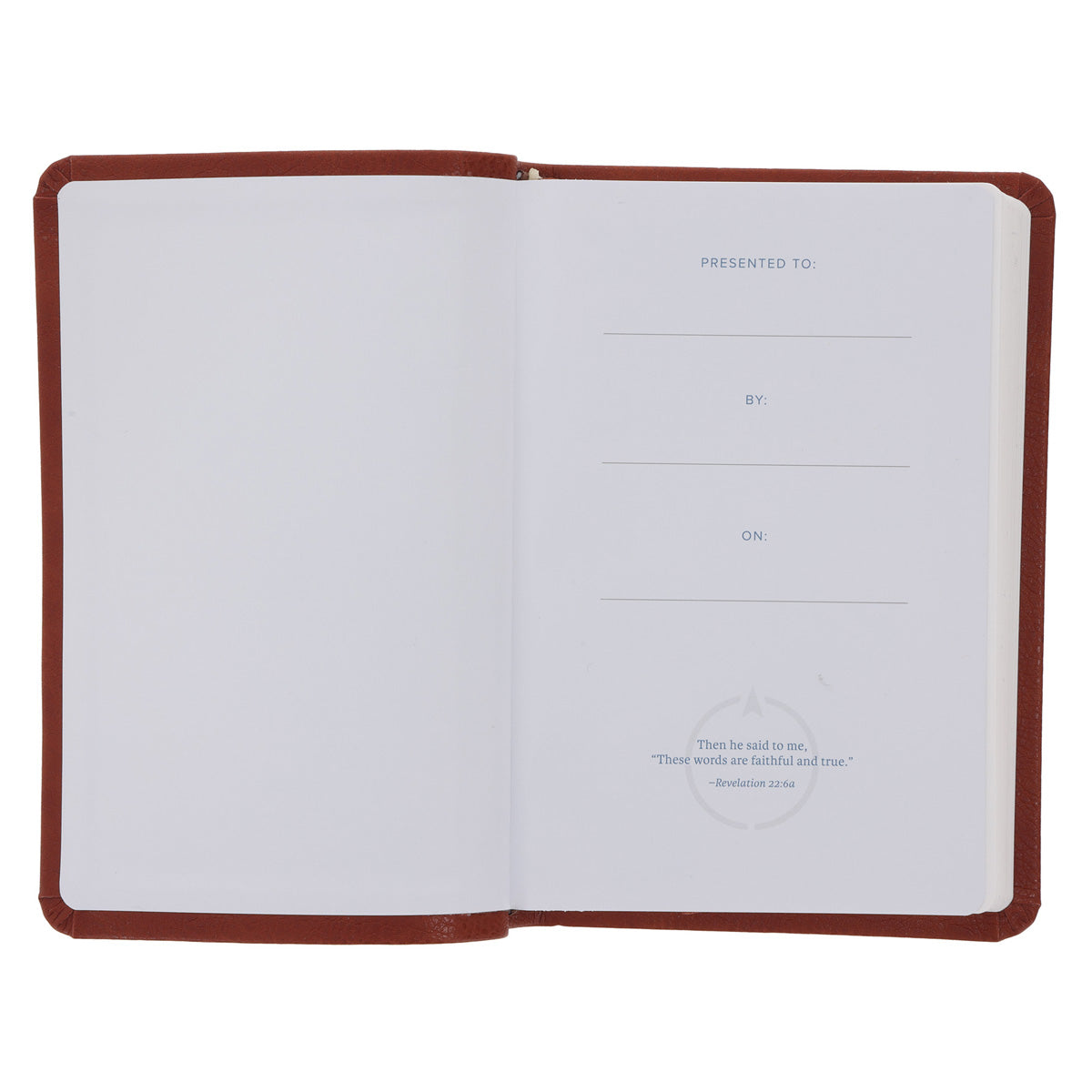 CSB Brown Imitation Leather Value Edition Compact Bible