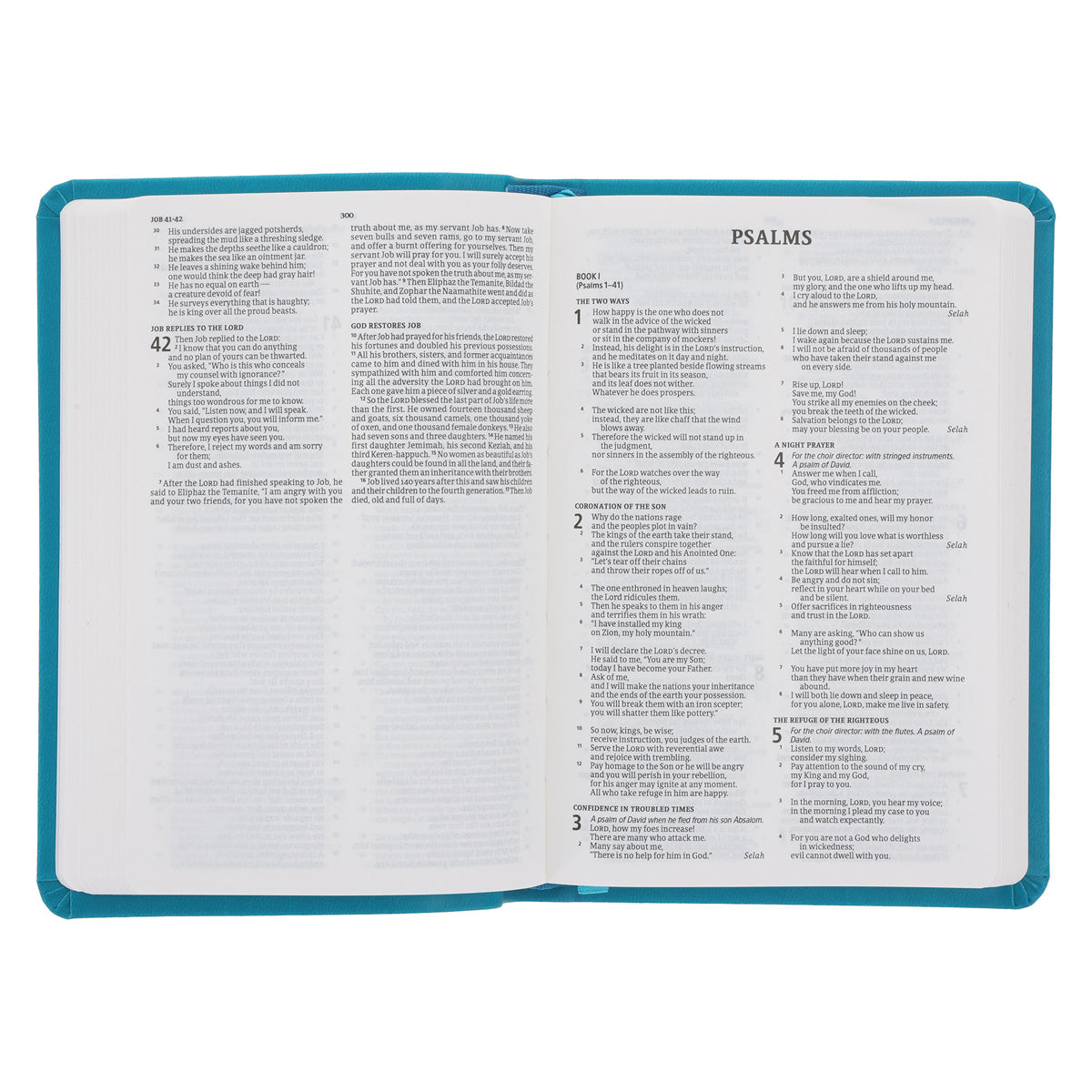 CSB Teal Imitation Leather Value Edition Compact Bible