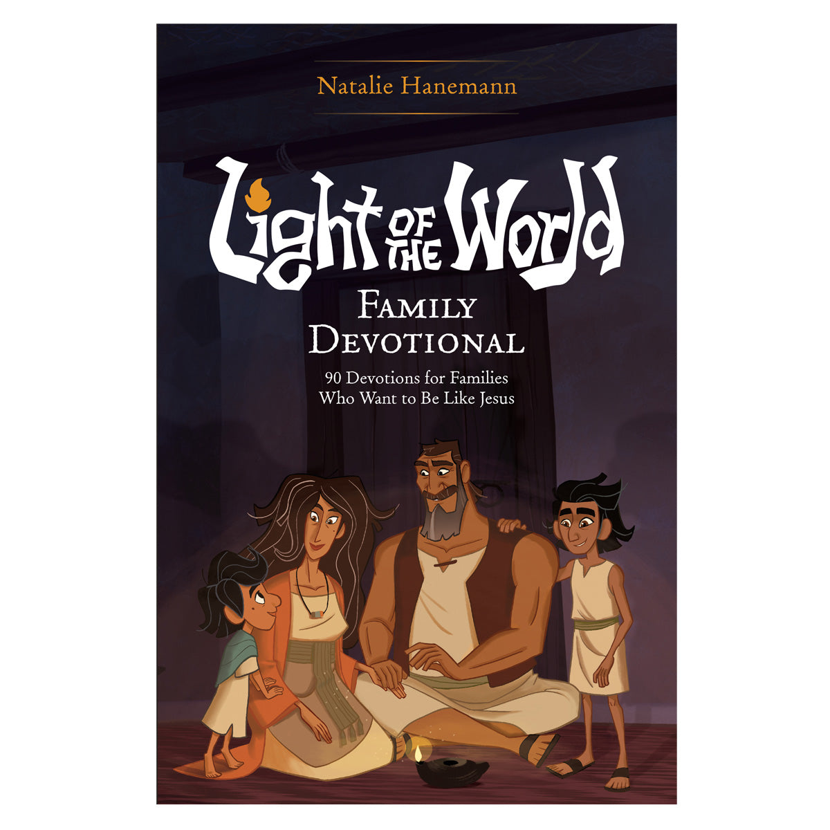 Family Devotional: 90 Devotions for Families - Light of the World PB (Paperback)