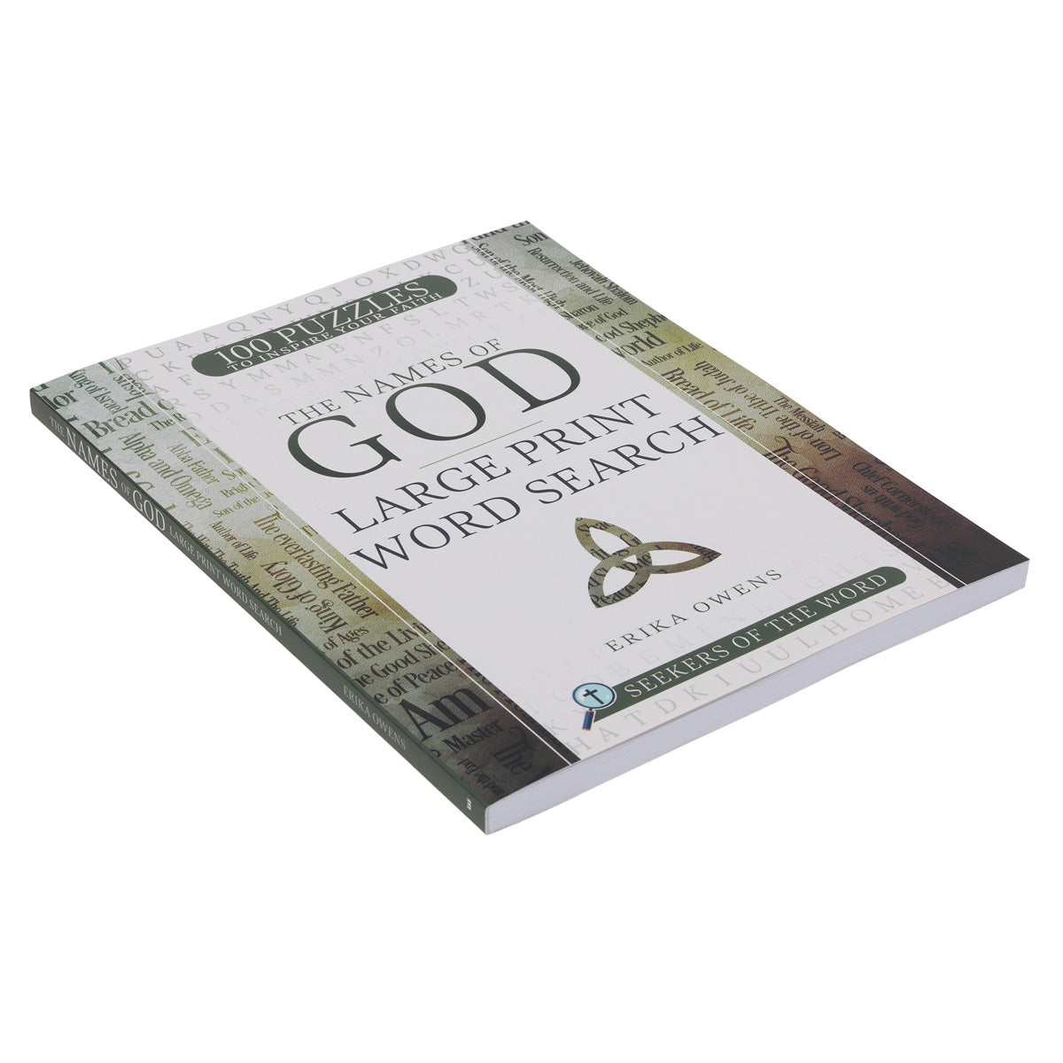The Names of God Large Print Word Search: 100 Puzzles to Inspire Your Faith PB