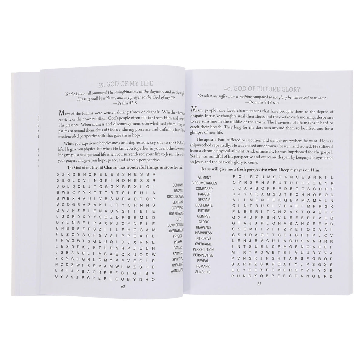 The Names of God Large Print Word Search: 100 Puzzles to Inspire Your Faith PB