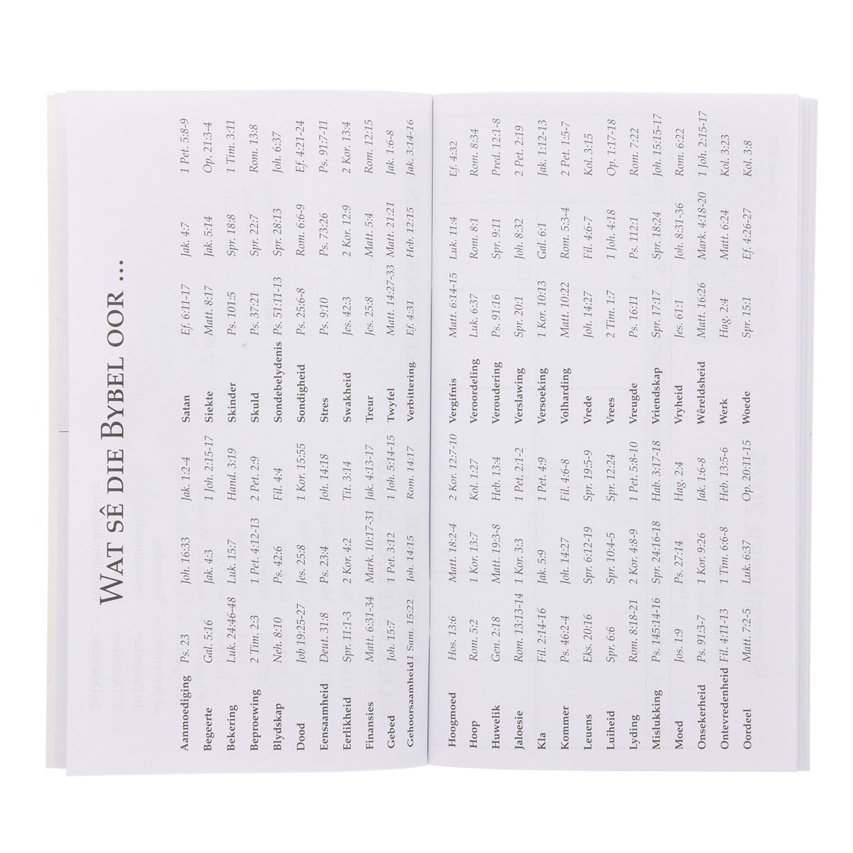 2026 Dagboek - Dagbeplanner - Soek Eers die Koningkryk van God