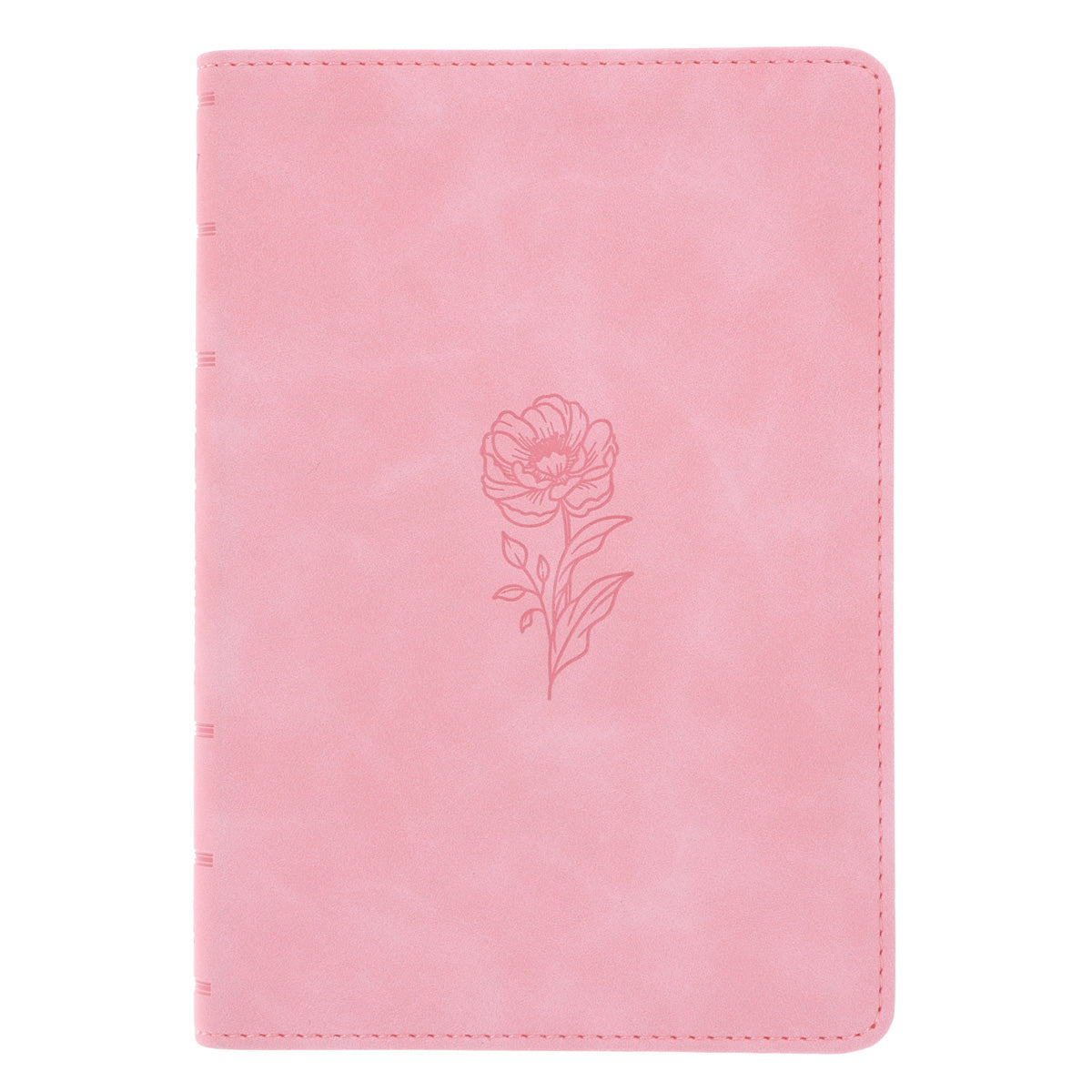 KJV Ballet Pink Faux Leather Compact Bible