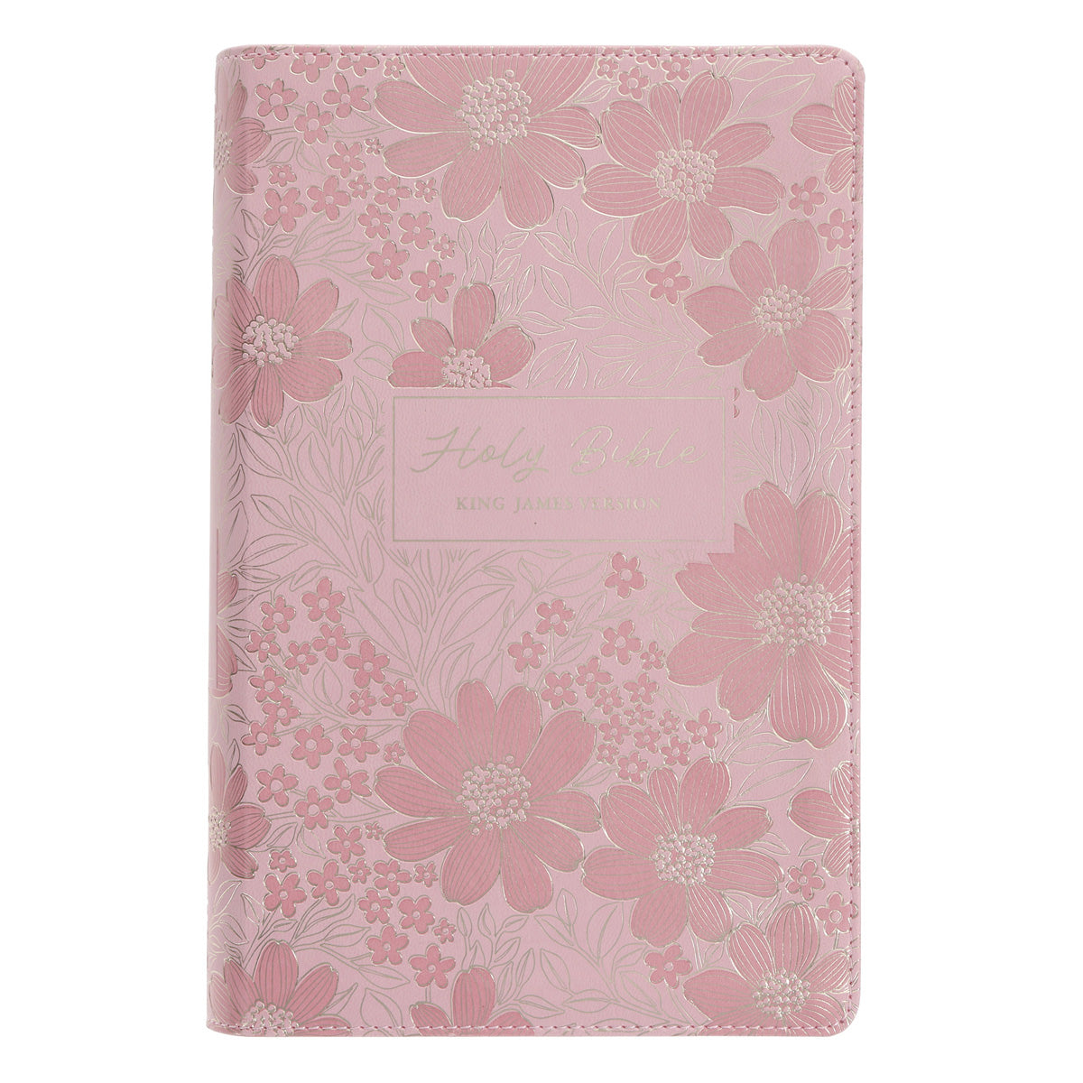 KJV Light Pink Faux Leather Giant Print Bible