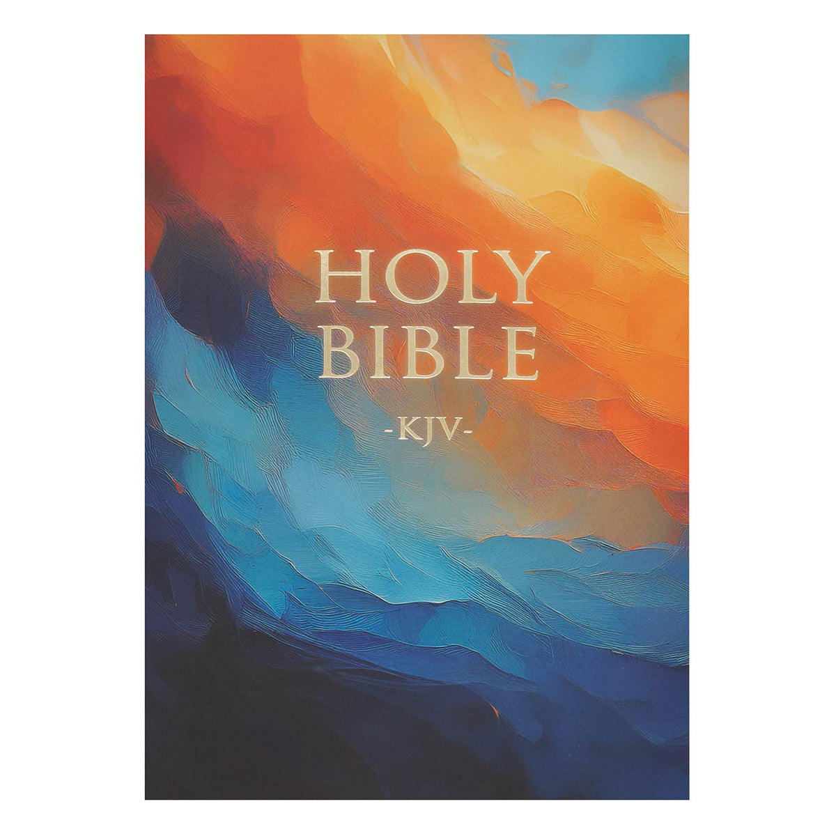 KJV Multi-Color Art Paperback Outreach Bible