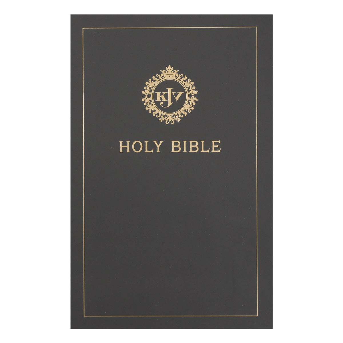 KJV Black Paperback Outreach Bible
