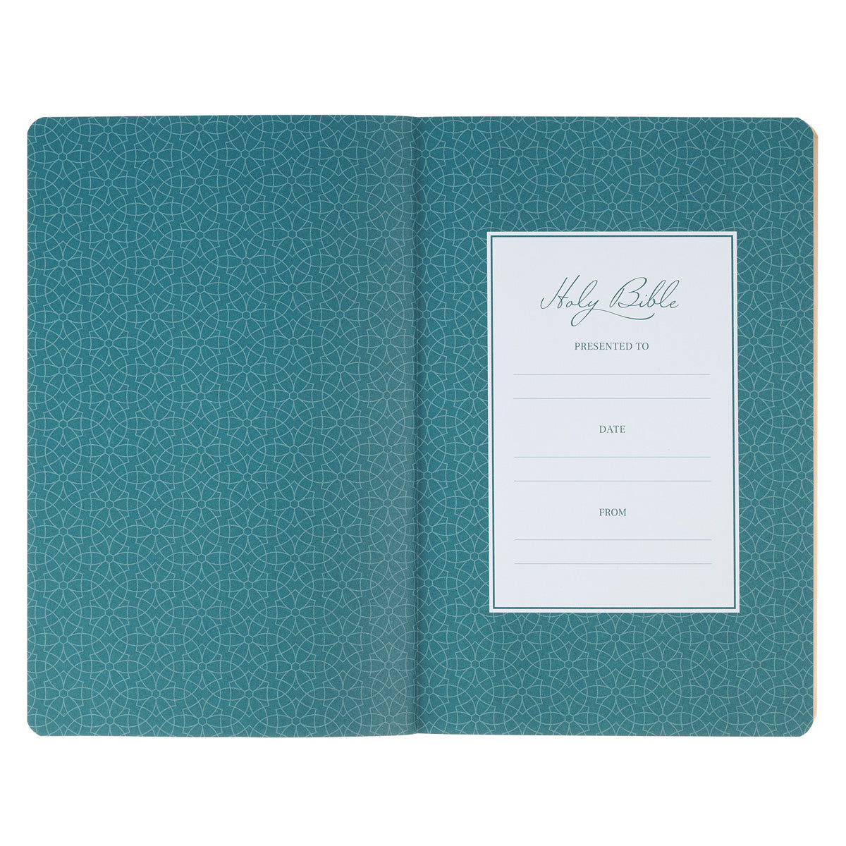 KJV Teal Faux Leather Flexcover Gift Edition Bible