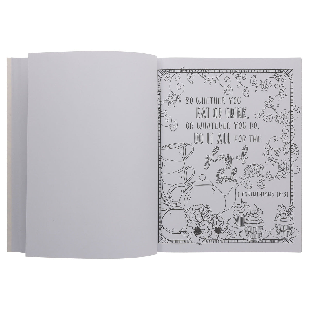 Every Good and Perfect Gift Is From Above Coloring Book (Paperback)