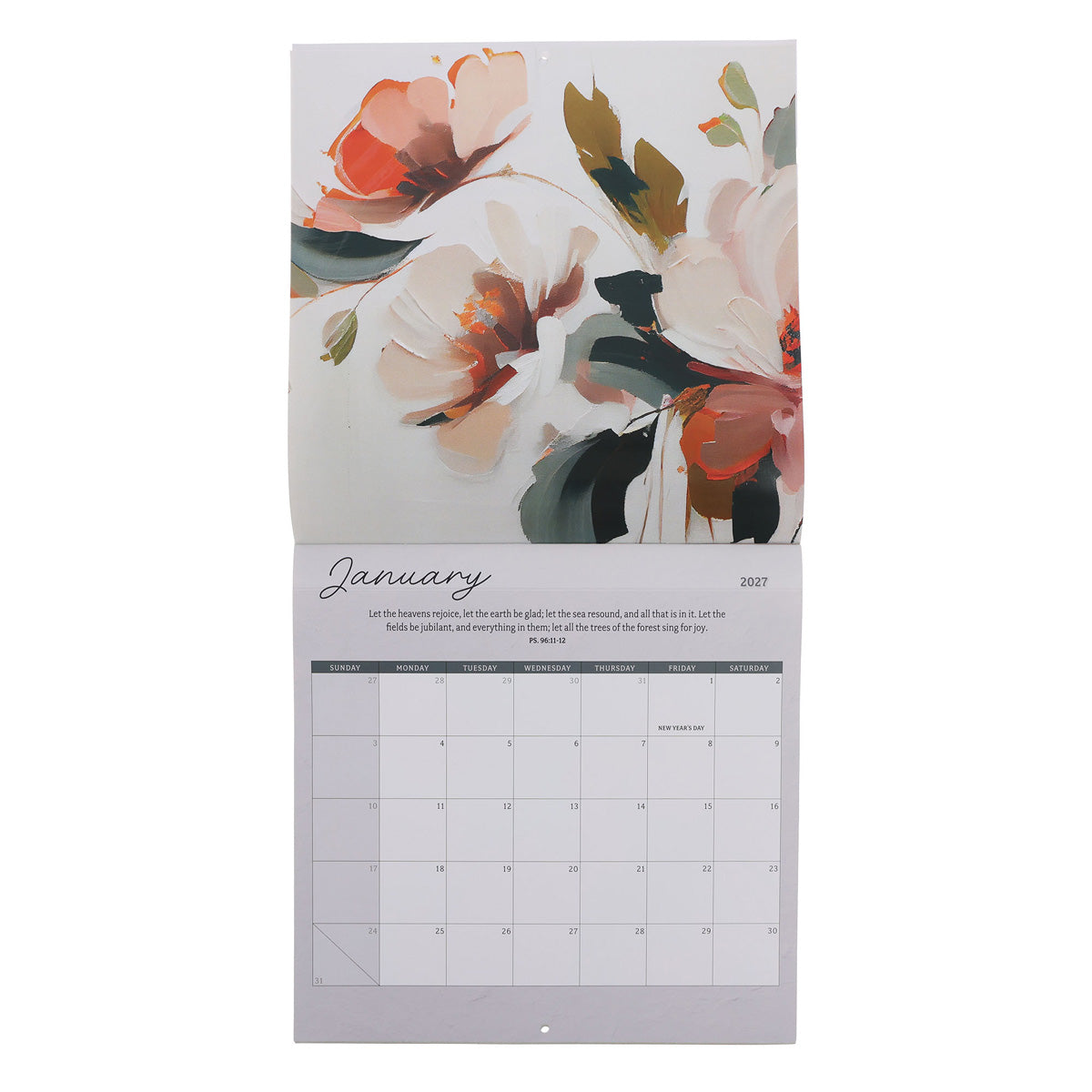 2027 Calendar - Everything Beautiful in Its Time
