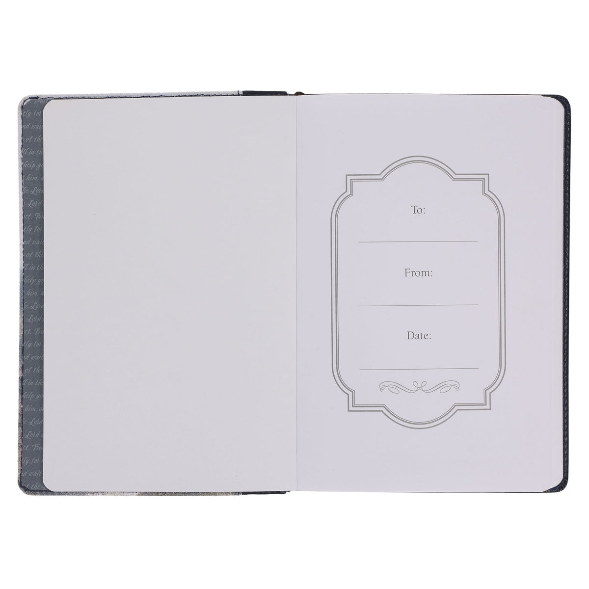 Be Still in the Presence of the Lord Faux Leather Journal