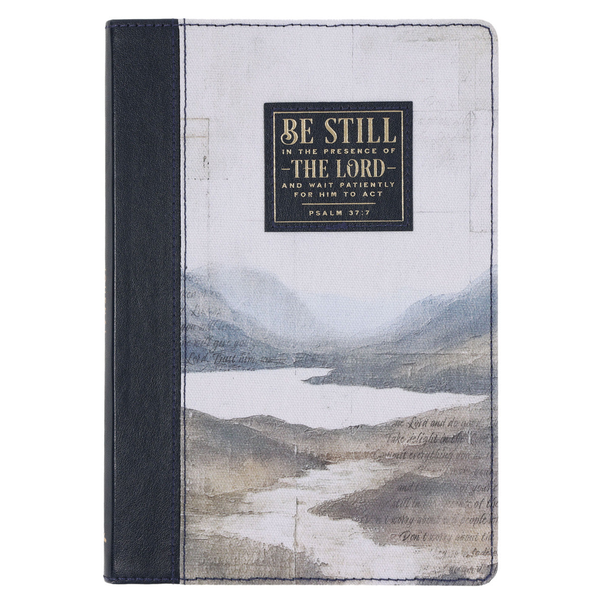 Be Still in the Presence of the Lord Faux Leather Journal