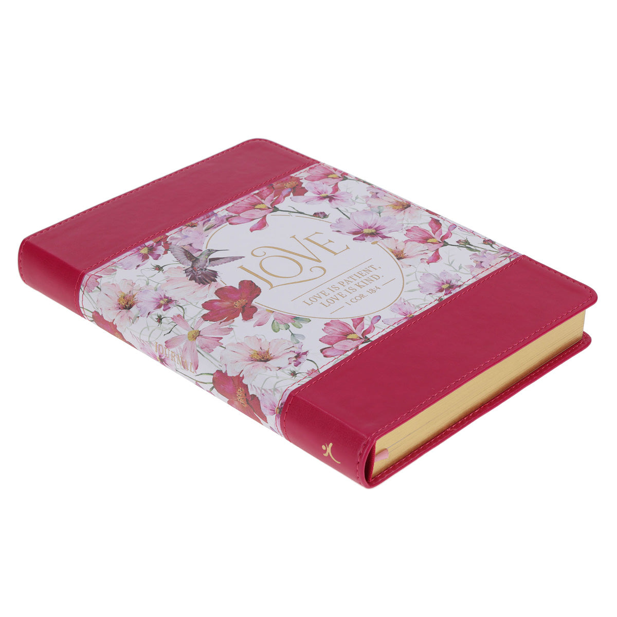Love Is Patient, Love Is Kind Faux Leather Journal
