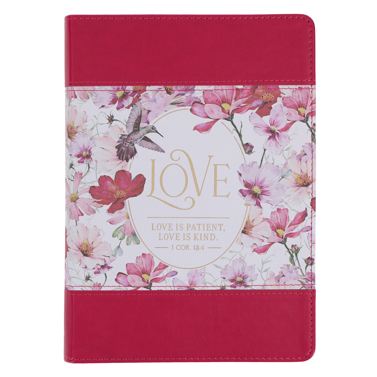 Love Is Patient, Love Is Kind Faux Leather Journal