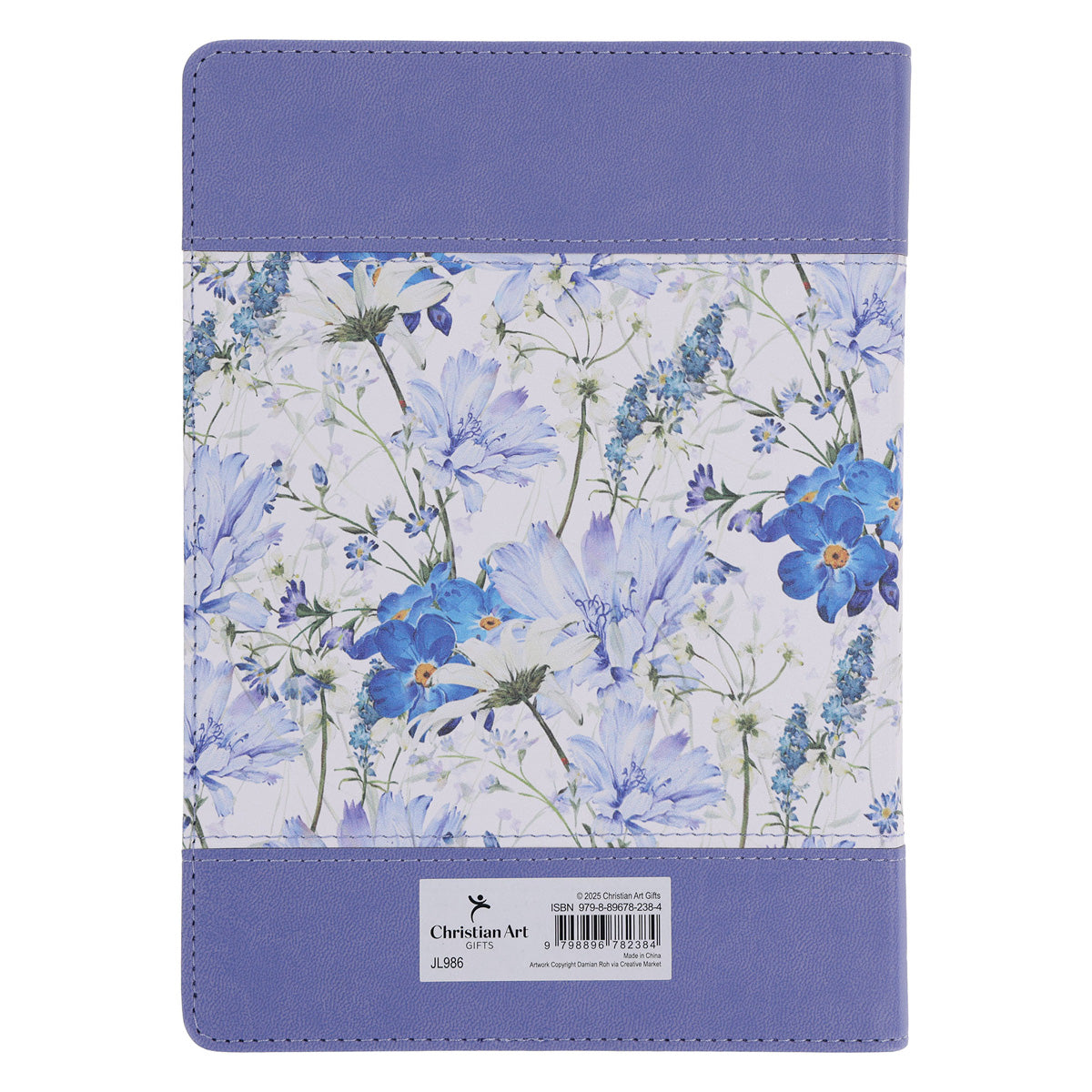 Pray to Him, and He Will Hear You Faux Leather Journal