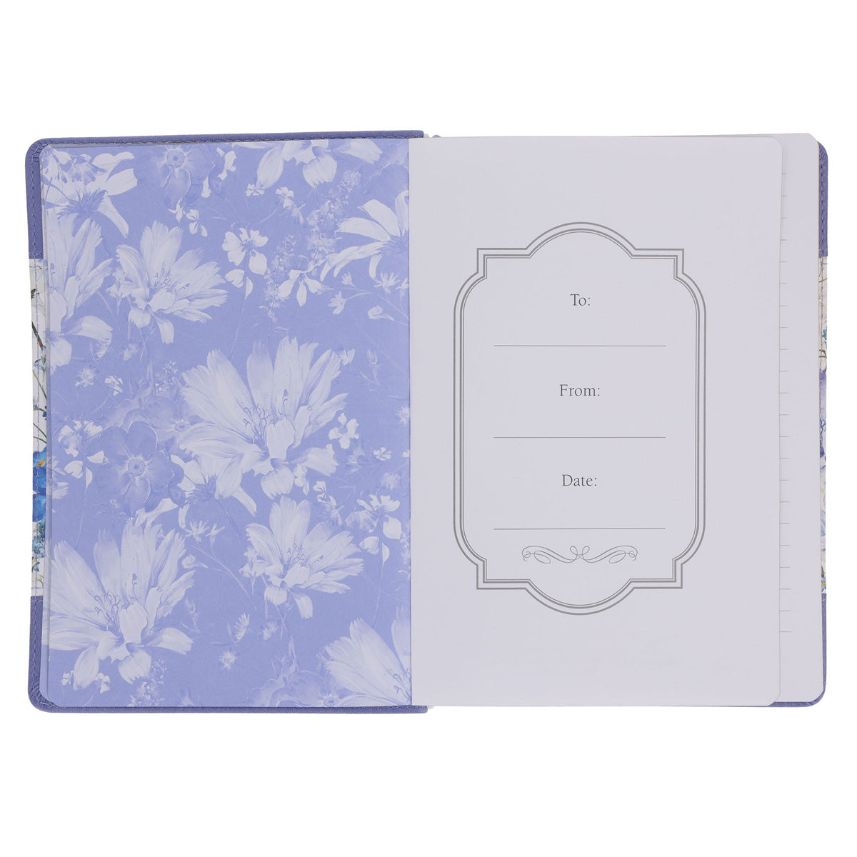 Pray to Him, and He Will Hear You Faux Leather Journal